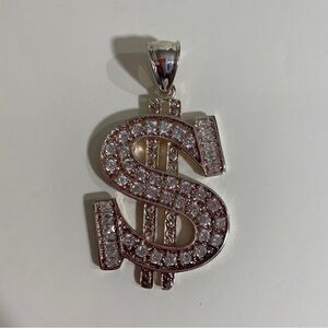 Dollar sign pendant